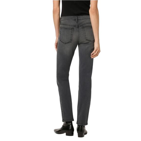 Joe’s Jeans Black High Rise Straight Leg Jeans Sz 24 NWT Stretch Denim - Picture 3 of 8